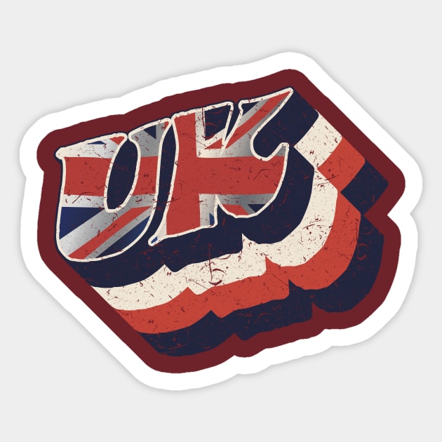 UK United Kingdom Sticker by BOEC Gear